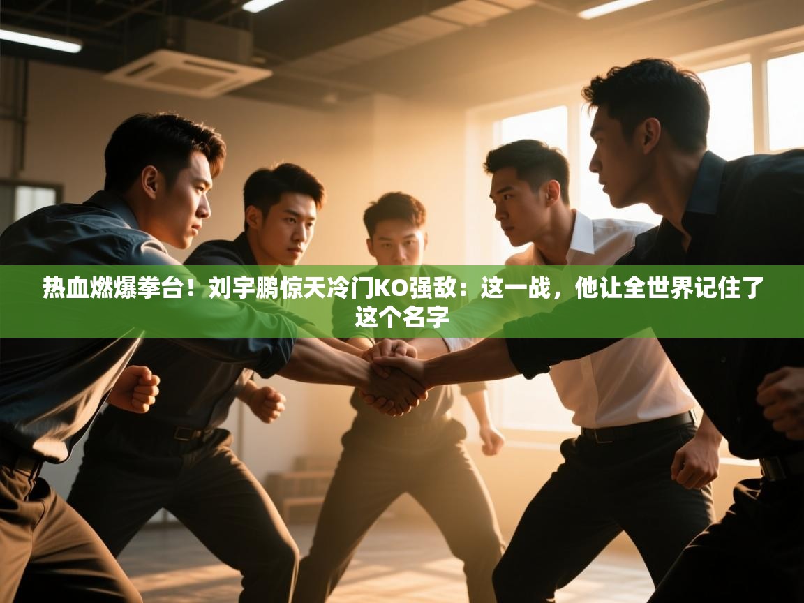 热血燃爆拳台！刘宇鹏惊天冷门KO强敌：这一战，他让全世界记住了这个名字  第1张