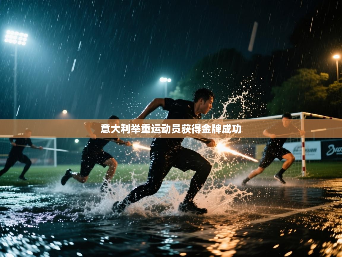 意大利举重运动员获得金牌成功 第2张